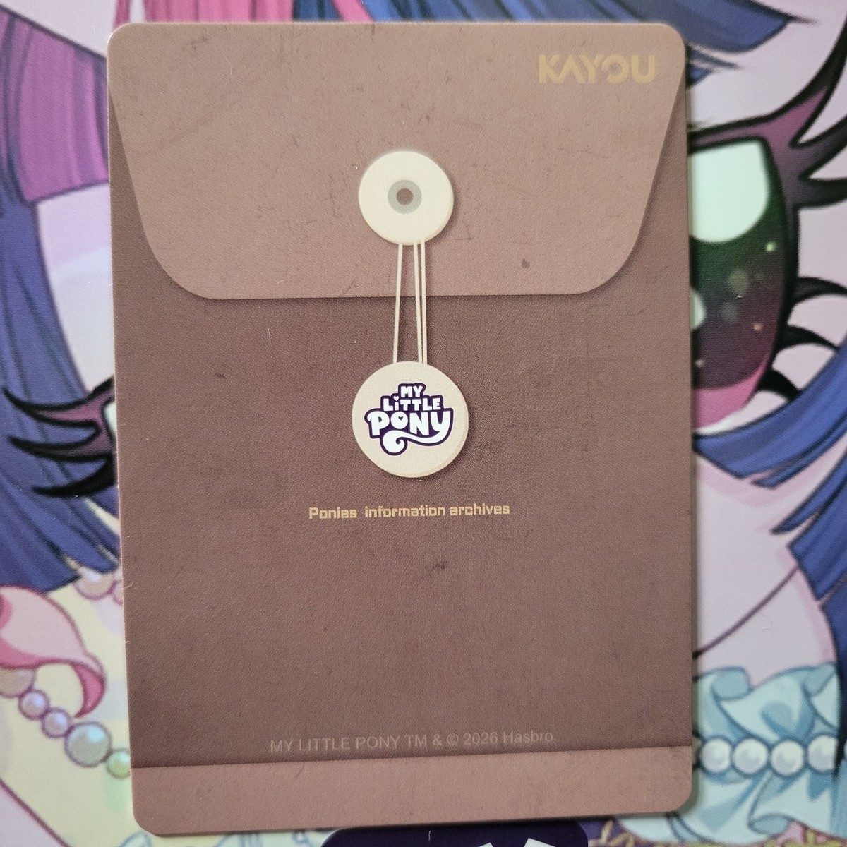 Applejack MLPME03-SSR-012 Kayou My Little Pony Card English SSR