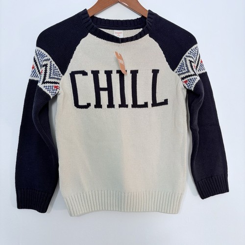 Boys Gymboree Sweater Chill Size 7/8 Cotton - Picture 4 of 6