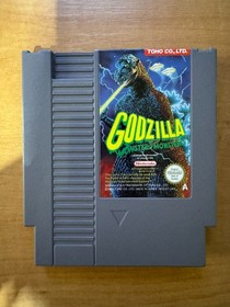 Godzilla Monster of Monsters Nintendo NES - PAL UKV Boxed Complete CIB