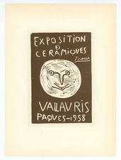 Picasso lithograph poster (printed by Mourlot)  4565656