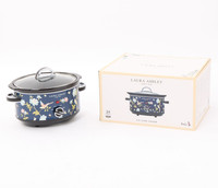 Laura Ashley Slow Cookers 3.5L Large Capacity  for 4 to 5 People Elveden Navy