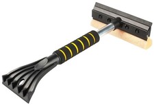 2in1 Scheibenreiniger und Eiskratzer, robuster Auto-Scheibenreiniger 40x20 cm
