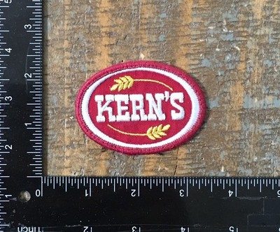 VINTAGE KERN S BREAD BAKERY ADVERTISING LOGO UNIFORM SEW ON PATCH