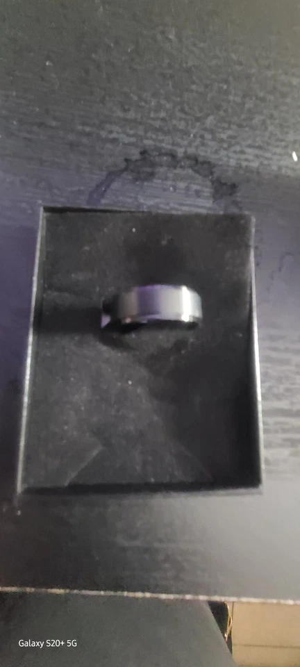 Tirade 男式结婚戒指黑色 11 码 — 第 2/4 张图片