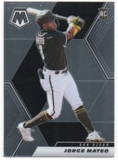 Jorge Mateo 2021 Panini Mosaic #233 Rookie Card San Diego Padres. rookie card picture