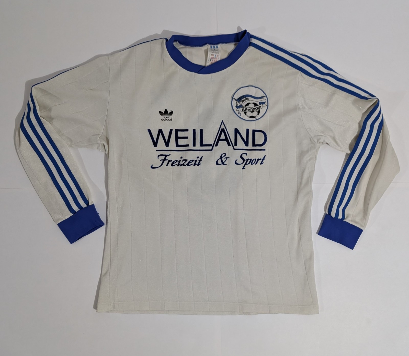 adidas Vintage 80s Altenhain Germany Jersey #8 Size L Large Made In Yugoslavia