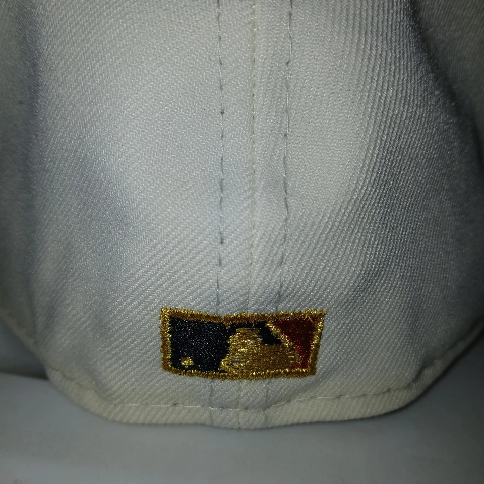 HOUSTON ASTROS 1968 全明星赛 59FIFTY 黑色边缘/灰色 UV 尺寸 7 3/4 — 第 3/4 张图片