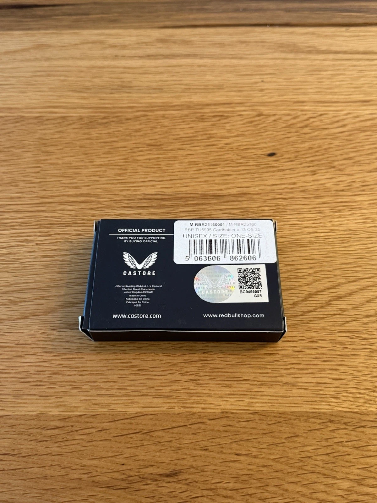 Red Bull Racing Oracle Metal Card Holder Wallet TU5935 F1 Formula 1 - Brand New 3