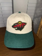 American Needle Minnesota Wild Corduroy Brim SnapBack Hat