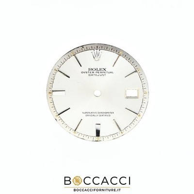 ROLEX Pie-Pan Dial Argentee OYSTER Perpetual Datejust 36 For Ref. 1601 C...