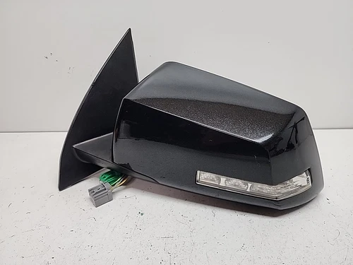 22825416 | 2010 - 2014 GMC Acadia Blind Spot Left Door Mirror OEM LH Black 