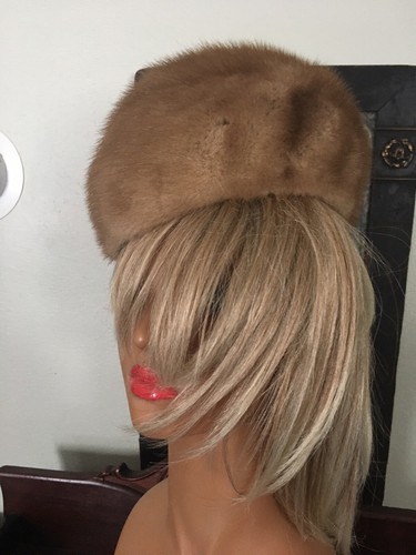 Vintage CHRISTIAN DIOR Paris France Fur Hat 50s - Picture 6 of 12
