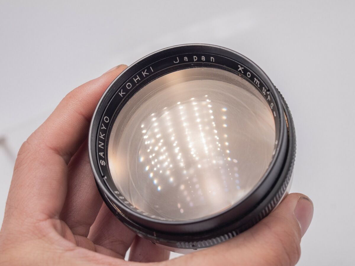 Rough Rare - Sankyo Kohki Komura 85mm F1.4 Prime Lens - No Rough Rare - Sankyo Kohki Komura 85mm F1.4 Prime Lens - No