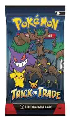 Pokemon TCG Trick or Trade Halloween BOOster Pack Sealed (2024)