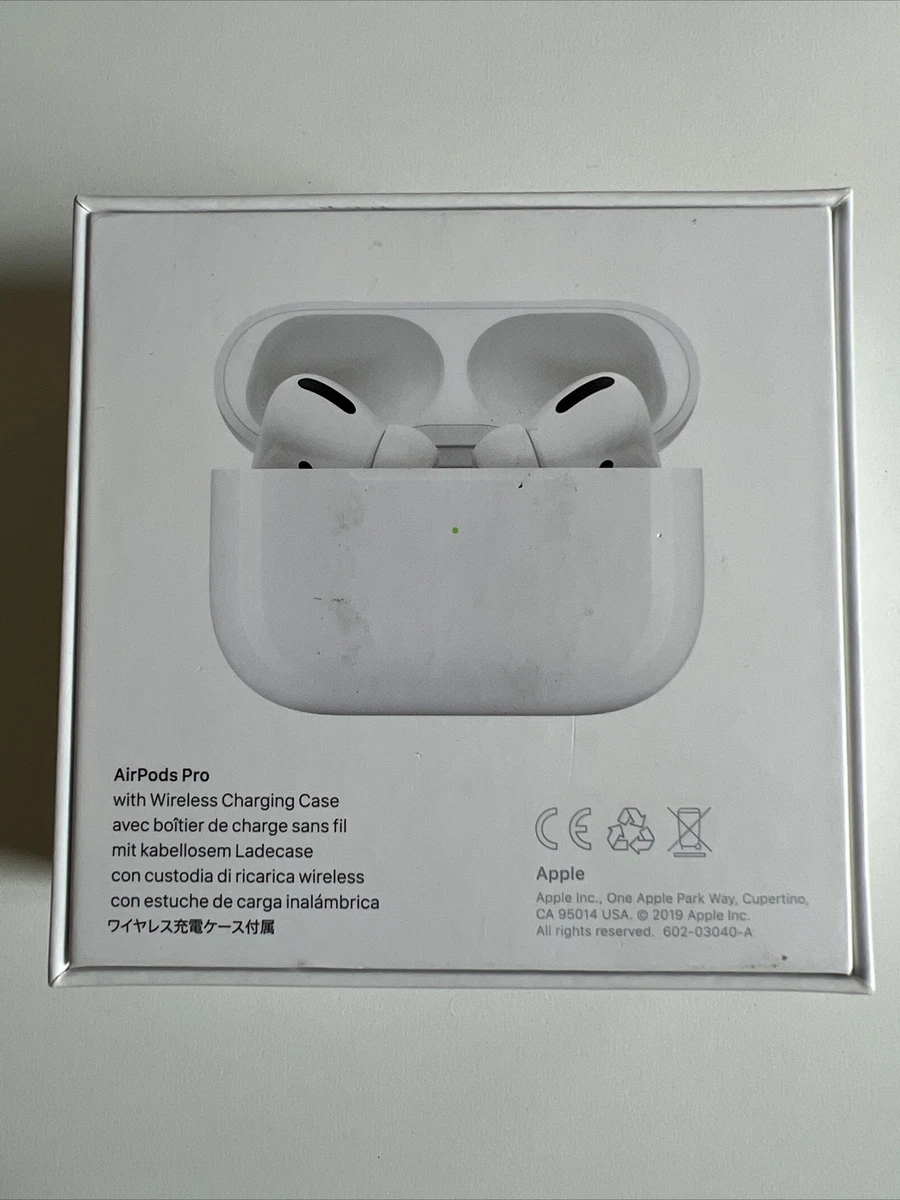 AirPods Pro with Wireless Charging Case - White 190199247017 | eBay