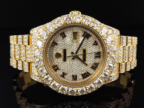 18k Mens Yellow Gold Rolex Day-Date 2 