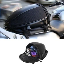 Motorcycle Bike Rear Trunk Waterproof Back Seat Carry Luggage Tail Bag