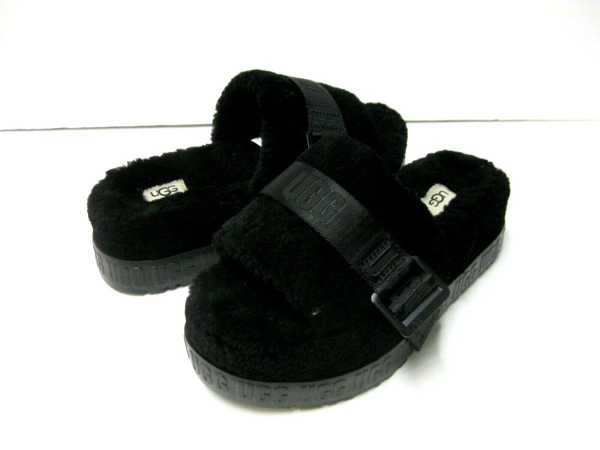UGG FLUFFITA SLIDE WOMEN SLIDE BLACK US /UK /EU 40