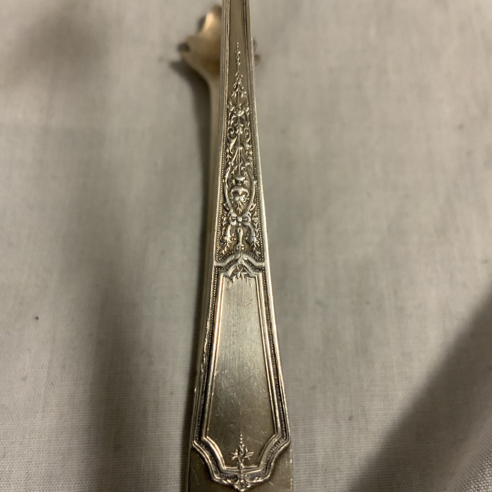 Vintage Sugar Tongs Ancestral 1847 Rogers Bros Silverplate 4” eBay