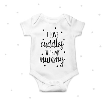 Kuscheln Mama Baby mitwachsen Babyparty Geschenke personalisierter Body