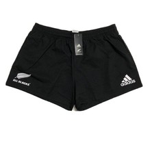 black adidas rugby shorts