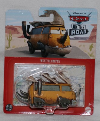 Disney Pixar Cars on the Road - Westfalanapus  Mattel Metall NEU Blister
