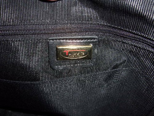 Genuine Talbots Animal Print Fur and Black Leather Shoulder Bag - Picture 9 of 9