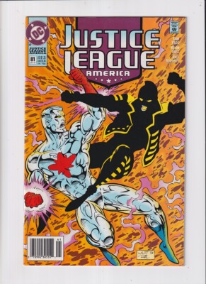 Justice League America (1987) #  81 Newsstand (8.0-VF) Captain Atom 1993