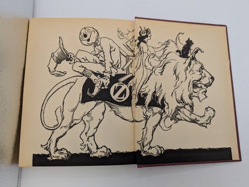 The Cowardly Lion of OZ Ruth Plumly Thompson L. Frank Baum 1923 HBDJ - Picture 11 of 11