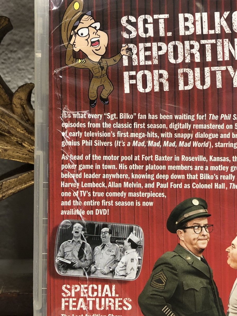 SGT Bilko: Phil Silvers Show - First Season (DVD, 1955