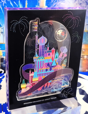 Disney Main Street Electrical Parade It's a Small World Jumbo Pin LE 3000 Ashley