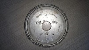 Audi A6 2000 Power Steering Pump Pulley 059145255, Genuine #111226-07