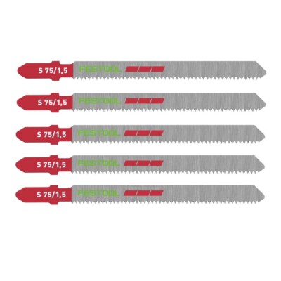 Festool Stichsägeblatt S 75/1,5/5 für PS 300, PSB 300, PS 400, PSC 400, uvm.