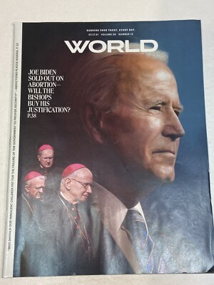 #ad The World Magazine Jul17 2021 Joe Biden Abortion Catholic Church Houston Nigeria $9.99