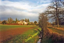 Photo 6x4 Drainage ditch near The Homend Blacklands/SO6342 Looking north c1997