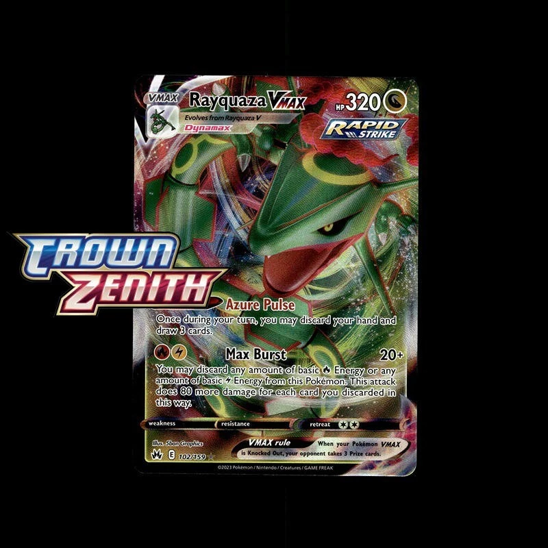 Rayquaza VMAX Pokémon TCG Cards for sale | eBay