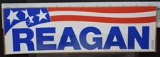 Free Shipping - Original 1976 Ronald REAGAN Bumper Sticker US Politics Election