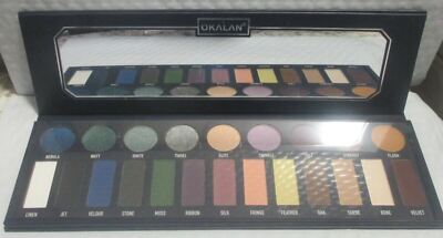 OKALAN NATURAL  MATTEMETAL EYESHADOW PALETTE