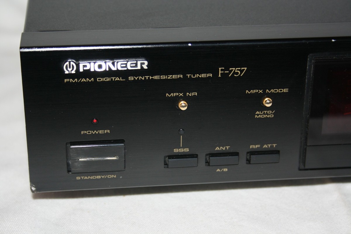 X512 パイオニア FM/AM チューナー デジタルシンセサイザー F-757 X512 パイオニア FM/AM チューナー デジタルシンセサイザー F-757