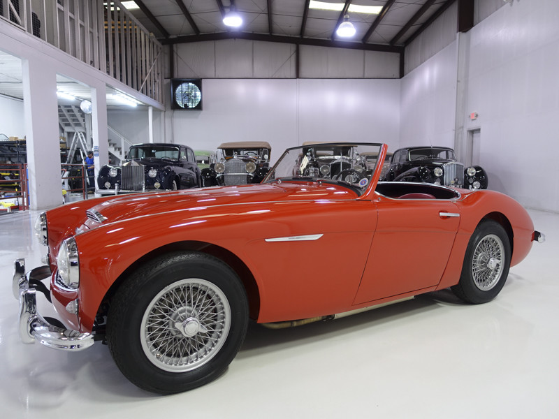 1959 Austin Healey 100-six BN6 Roadster | Overdrive 1959 Austin Healey 100-six BN6 Roadster | Tonneau cover | Sliding side curtains