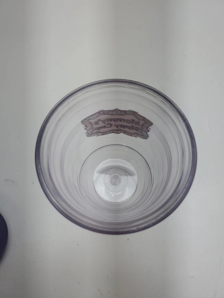 Tervis Mommy's Sippy Cup 16 oz vaso de copa de vino de doble pared tapa púrpura Foto 3 de 4