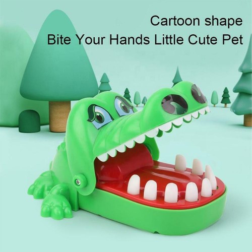 Crocodile Mouth Dentist Bite Finger Game Funny Toy D5K1 Kids Gift Children H1G0 - Photo 12/17