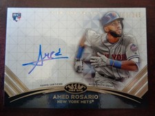 2018 Topps Tier One Amed Rosario AUTO #'ed 159/245 AUTO Rookie Card-YANKEES. rookie card picture