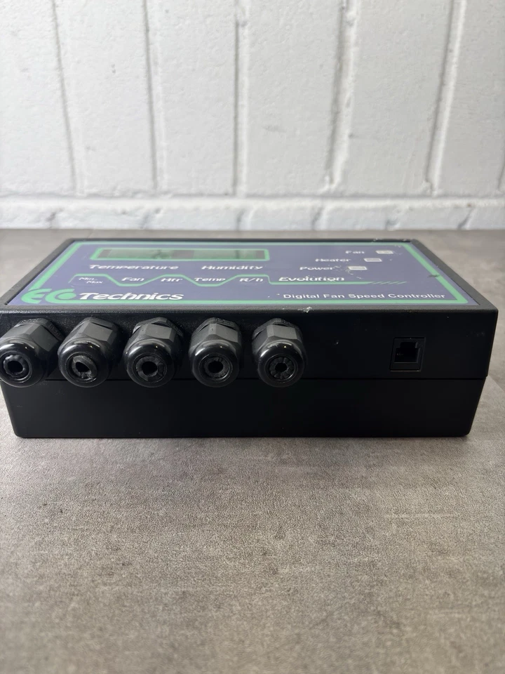 Ecotechnics Evolution Digital Fan Speed Controller Temperature Humidity Control - Image 4 of 4