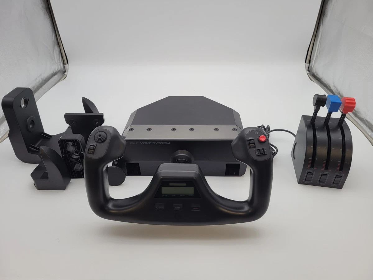 25+ Logitech Flight Yoke Video Game Controllers for sale | Updated