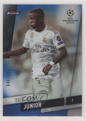 2019 Topps Finest UEFA Champions League Blue Refractor /150 Vinicius Junior 0kr0