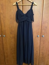 Haoduoyi Evening Dress Size Medium Fits Small Dark Blue Needs Attention
