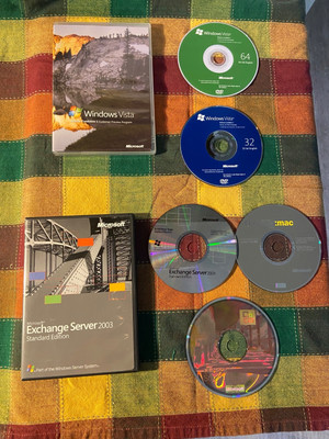 Windows Vista Release Candidate 1 Customer Preview Program DVDS+ Exchange Server
