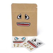 Black/Blue 3D Shark Eye Sticker For DJI Mavic Pro RC Drone Battery Decoration