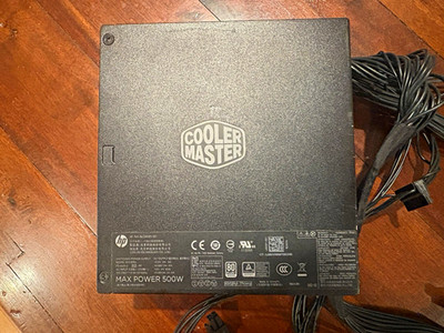 HP/Cooler Master 500W 80+ Bronze Power Supply - Standard ATX - Tested Working